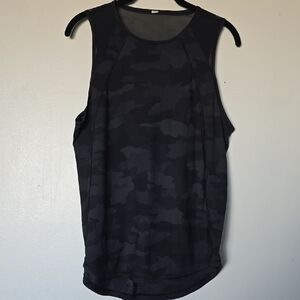 lululemon athletica Black Camo Tank Top